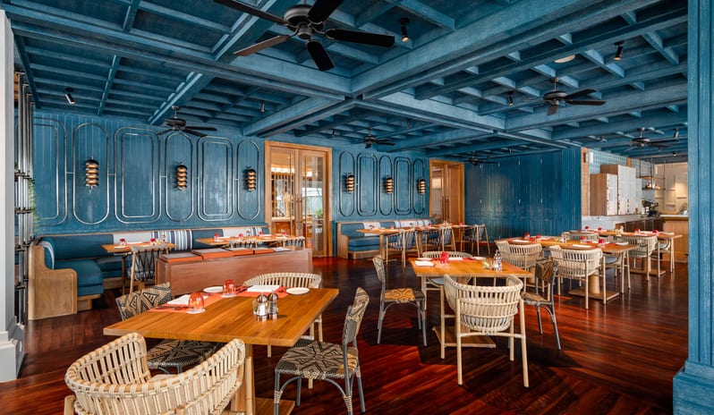 SAii Laguna Phuket Food Beverage Terra & Mar Indoor Dining Area